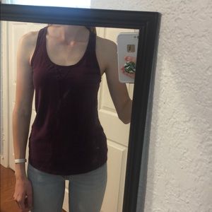 Mossimo Maroon Tank